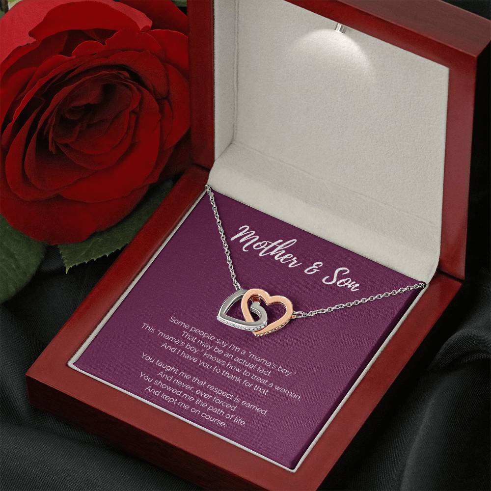 Gift from Son to Mom - You showed me the path of life, and kept me on course