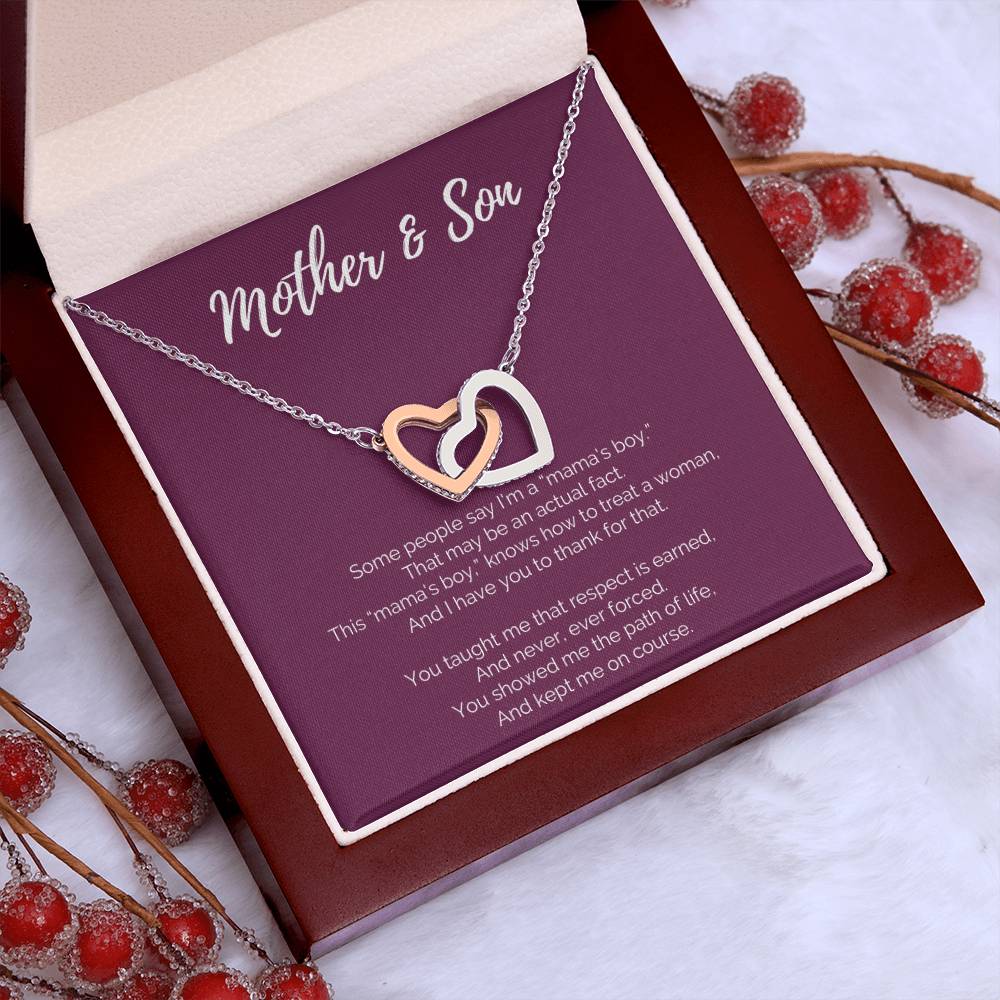 Gift from Son to Mom - You showed me the path of life, and kept me on course