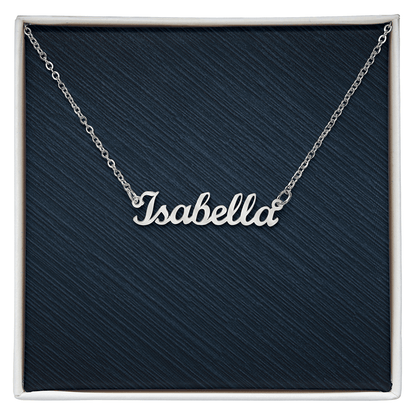 Personalized Custom Name Necklace, Famprecious Gifts CUSTOM Name Necklace Chain Gift for Her