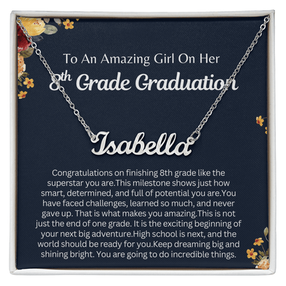 Personalized 8th Grade Graduation Gift for Her