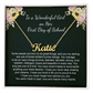 1st Day of School  Gift- Custom Name Necklace