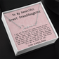 Gift for Great Granddaughter from Nana - Signature Style Name Necklace