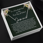 1st Day of School  Gift- Signature Style  Name Necklace