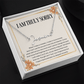 Personalized Apology Gift for Wife – Personalized Signature Style Name Necklace – Customized Jewelry with Her Name