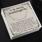 Custom Christmas Gift from Grandma to Granddaughter - Signature Style Name Necklace