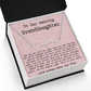 Personalized 18th Birthday Gift from Nana and Papa - Signature Style Name Necklace