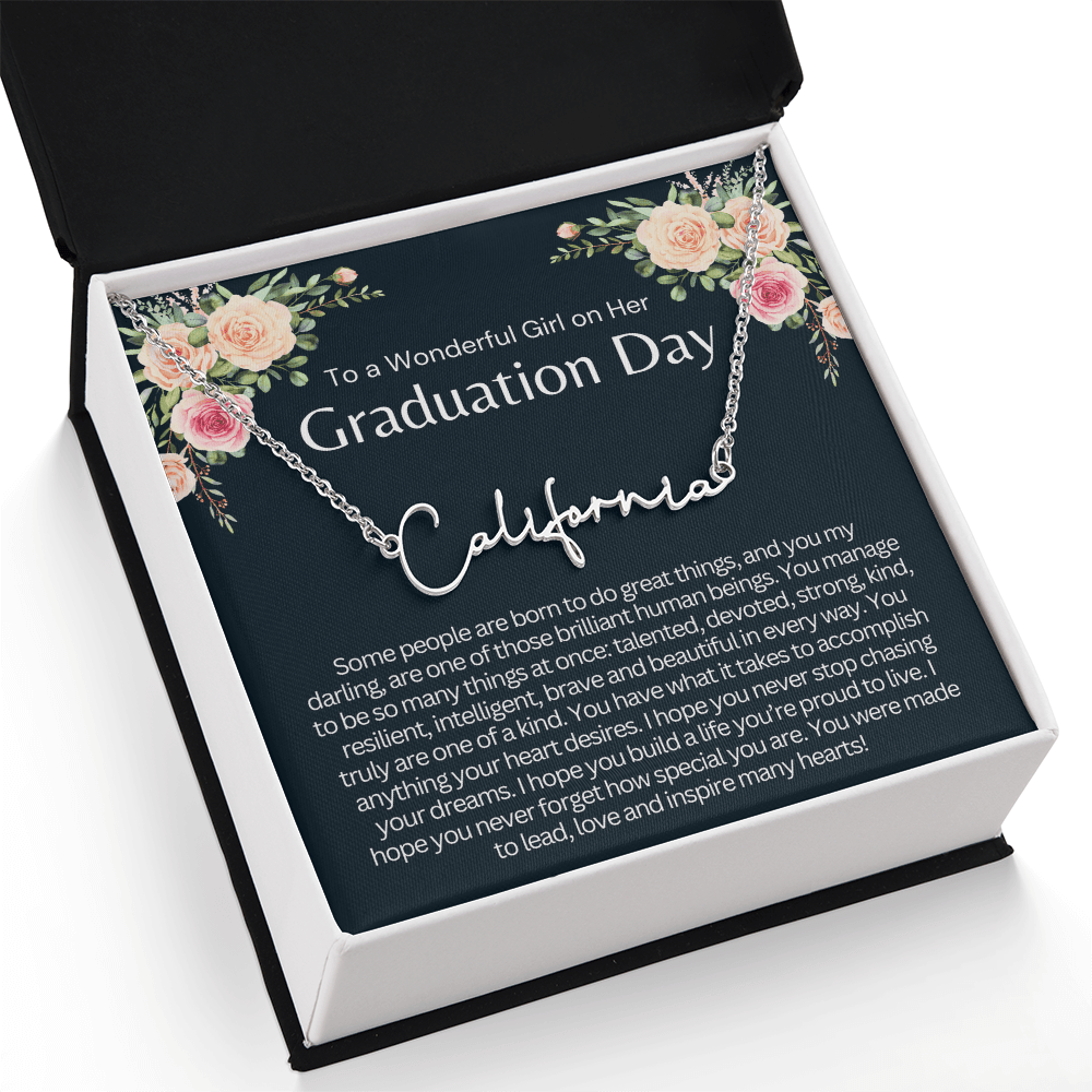 Personalized Graduation Gift for Her - You  Were Made to Inspire Many Hearts!