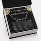 1st Day of College - Signature Style Name Necklace - Custom Gift for Daughter, Granddaughter
