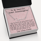 Gift for Great Granddaughter from Grandma - Signature Style Name Necklace