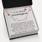 Personalized Christmas Gift from Grandma & Grandpa to Granddaughter - Signature Style Name Necklace