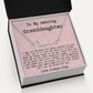 Personalized Birthday Gift for Granddaughter – Custom Signature Style Name Necklace – Unique Name Plate Necklace from Gigi