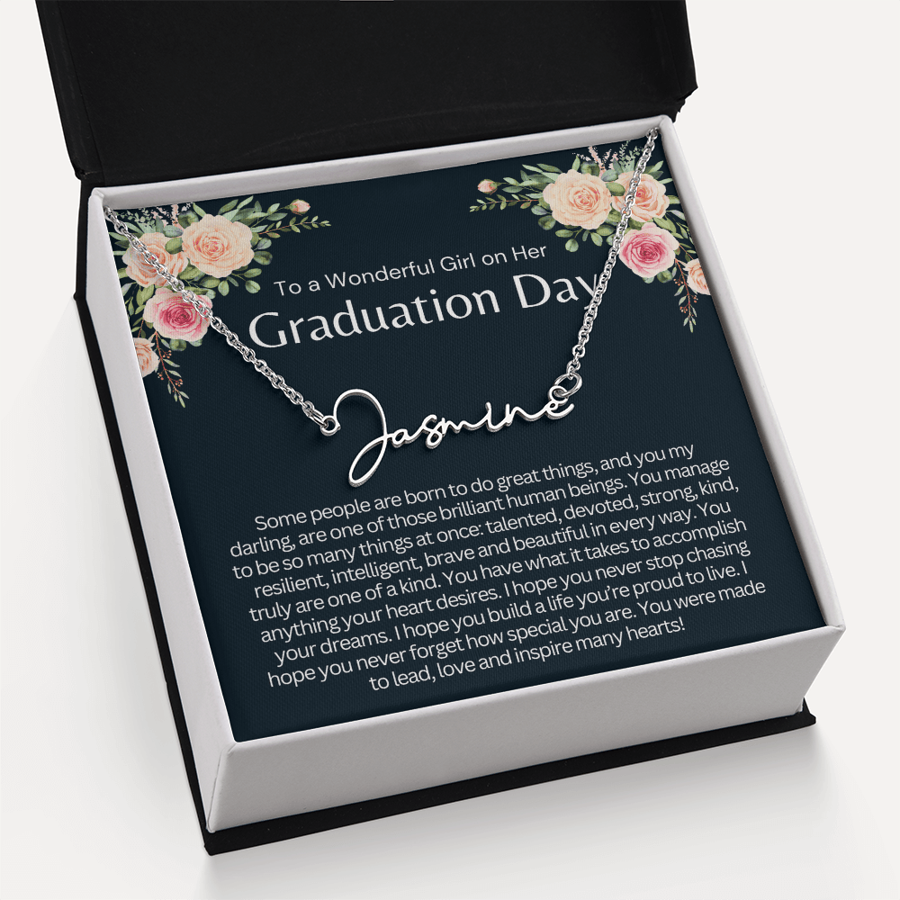 Personalized Graduation Gift for Her - You  Were Made to Inspire Many Hearts!
