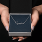 Personalized Signature Style Name Necklace, Famprecious Gifts Signature Style Necklace Chain with Gift Box