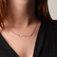 Personalized 13th Birthday Gift from Nana and Papa - Signature Style Name Necklace