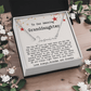 Personalized Christmas Gift from Grandma & Grandpa to Granddaughter - Signature Style Name Necklace