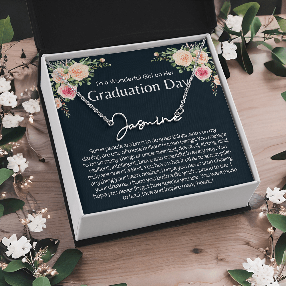 Personalized Graduation Gift for Her - You  Were Made to Inspire Many Hearts!