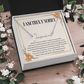 Personalized Apology Gift for Wife – Personalized Signature Style Name Necklace – Customized Jewelry with Her Name