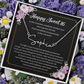 Personalized Sweet 16 Birthday Gift – Custom Signature Style Name Necklace – Unique Name Plate Necklace for Granddaughter from Grandma or Daughter from Mom