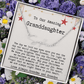 Personalized Christmas Gift from Grandma & Grandpa to Granddaughter - Signature Style Name Necklace