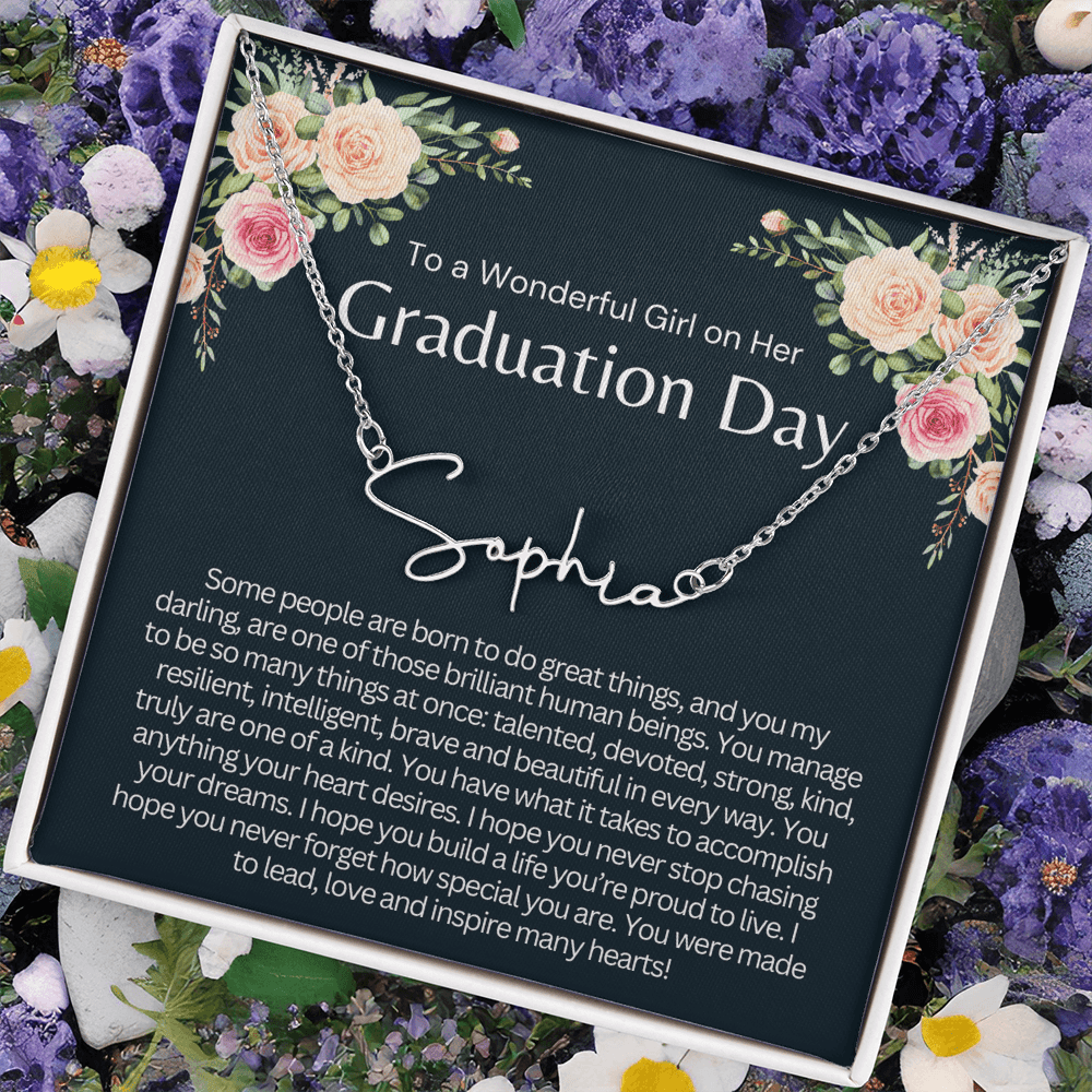 Personalized Graduation Gift for Her - You  Were Made to Inspire Many Hearts!