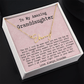 Personalized 12th Birthday Gift from Grandma to Granddaughter - Signature Style Name Necklace