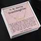 Personalized Birthday Gift for Granddaughter from Nana - Signature Style Name Necklace