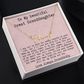 Gift for Great Granddaughter from Granddaddy - Signature Style Name Necklace
