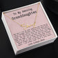 Personalized 25th Birthday Gift from Nana to Granddaughter - Signature Style Name Necklace