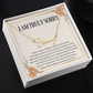 Personalized Apology Gift for Wife – Personalized Signature Style Name Necklace – Customized Jewelry with Her Name