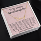 Personalized Graduation Gift from Grandma to Granddaughter -  Signature Style Name Necklace