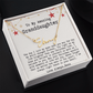 Personalized Christmas Gift from Nana to Granddaughter - Signature Style Name Necklace