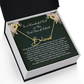 1st Day of School  Gift- Signature Style  Name Necklace