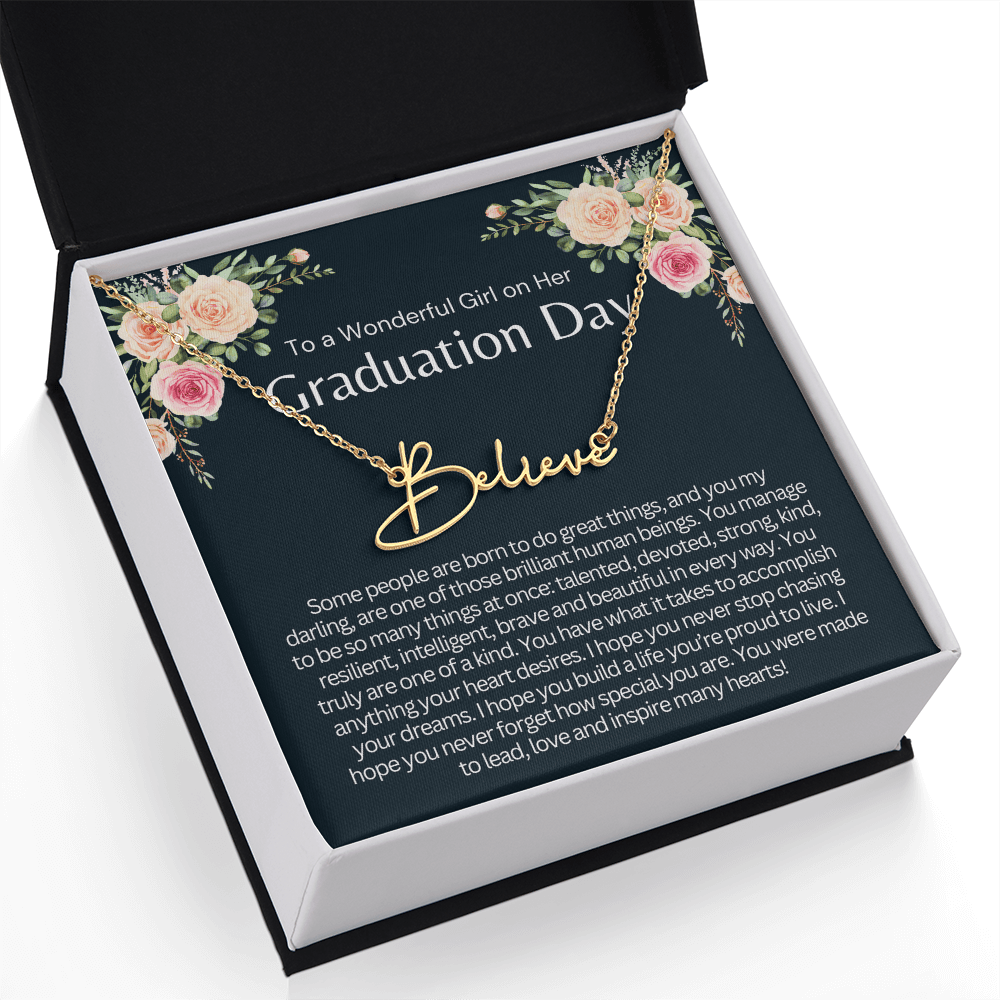Personalized Graduation Gift for Her - You  Were Made to Inspire Many Hearts!
