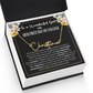 1st Day of College - Signature Style Name Necklace - Custom Gift for Daughter, Granddaughter