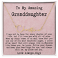 Personalized Birthday Gift for Granddaughter – Custom Signature Style Name Necklace – Unique Name Plate Necklace from Gigi