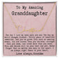 Personalized 30th Birthday Gift from Grandma to Granddaughter - Signature Style Name Necklace