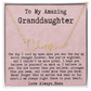 Personalized 18th Birthday Gift for Granddaughter from Nana - Signature Style Name Necklace