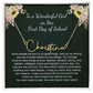 1st Day of School  Gift- Signature Style  Name Necklace