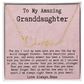 Personalized 12th Birthday Gift from Nana to Granddaughter - Signature Style Name Necklace