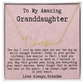 Personalized Golden Birthday Gift from Grandma to Granddaughter - Signature Style Name Necklace