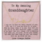 Personalized Birthday Gift for Granddaughter – Custom Signature Style Name Necklace – Unique Name Plate Necklace from Bubbe