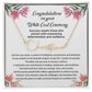 White Coat Ceremony Gift -  Signature Style Name Necklace