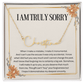 Personalized Apology Gift for Wife – Personalized Signature Style Name Necklace – Customized Jewelry with Her Name