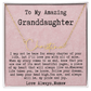 Personalized Birthday Gift for Granddaughter – Custom Signature Style Name Necklace – Unique Name Plate Necklace from Mamaw