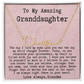 Personalized Quinceañera Gift from Grandma to Granddaughter - Signature Style Name Necklace