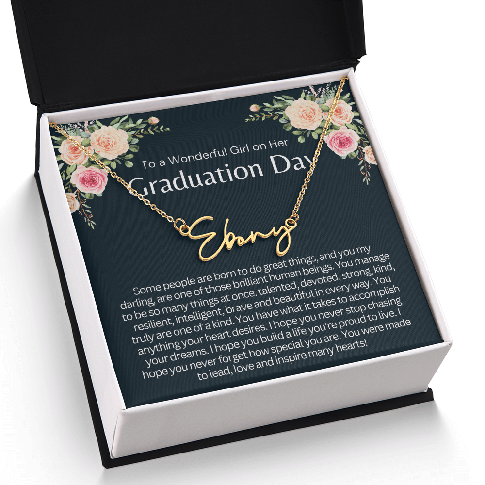 Personalized Graduation Gift for Her - You  Were Made to Inspire Many Hearts!