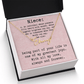 Personalized Birthday Gift for Niece – Custom Signature Style Name Necklace – Unique Name Plate Necklace Birthday Present from Aunt