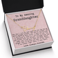 Personalized 16th Birthday Gift for Granddaughter from Grandma - Signature Style Name Necklace