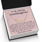 Personalized Confirmation Gift from Grandpa to Granddaughter - Signature Style Name Necklace