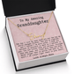 Personalized 18th Birthday Gift for Granddaughter from Nana - Signature Style Name Necklace